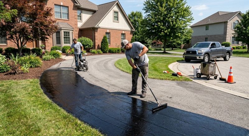 Asphalt Driveway Sealing in Sarasota, FL