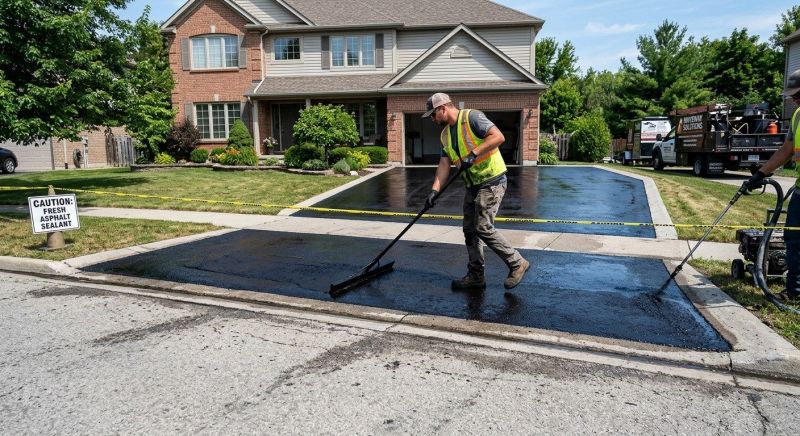 Asphalt Driveway Sealing in Sarasota, FL