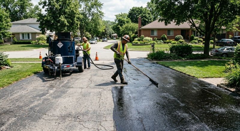 Asphalt Driveway Sealing in Fort Myers, FL