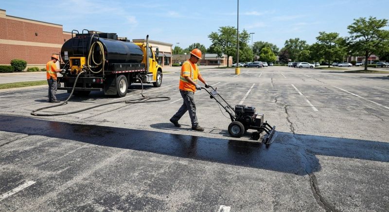 Asphalt Parking Lot Sealing in Fort Collins, CO