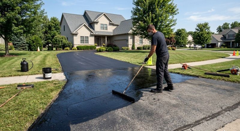 Blacktop Sealcoating in Denver, CO