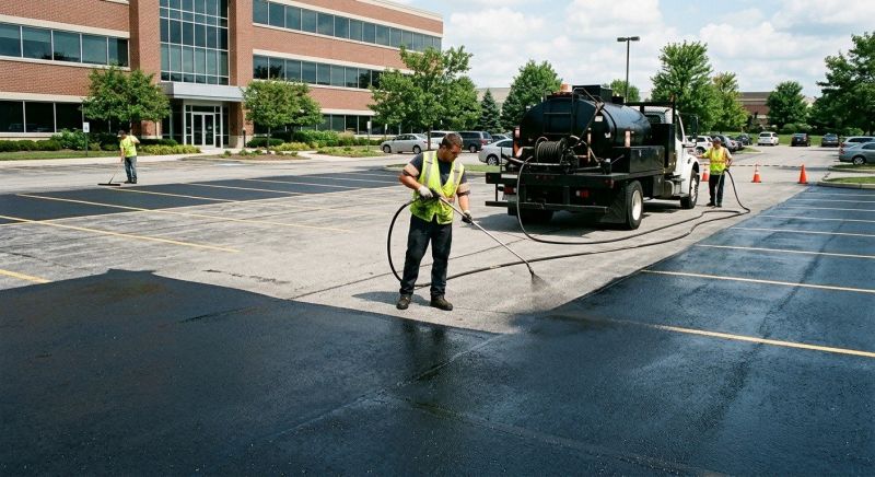 Commercial Parking Lot Sealing in Fort Collins, CO