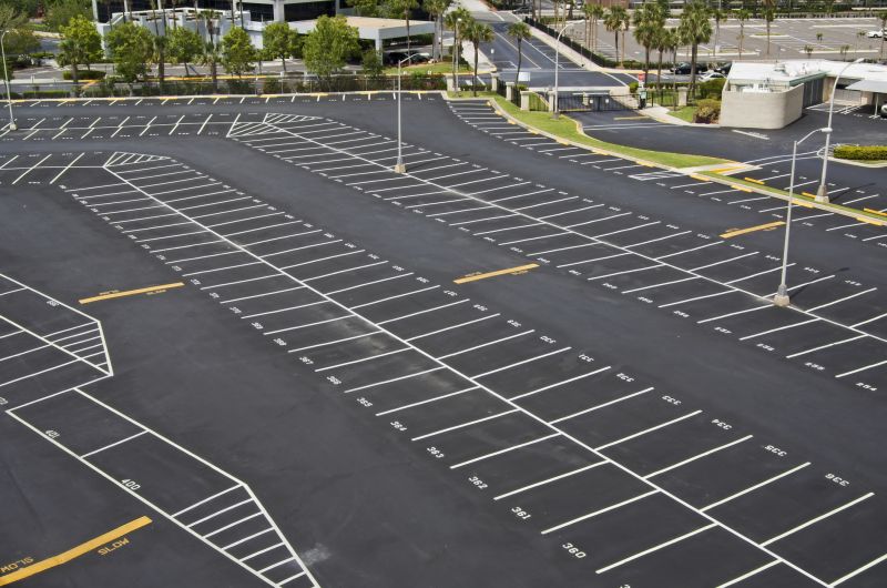 Commercial Parking Lot Sealing in Greenville, SC