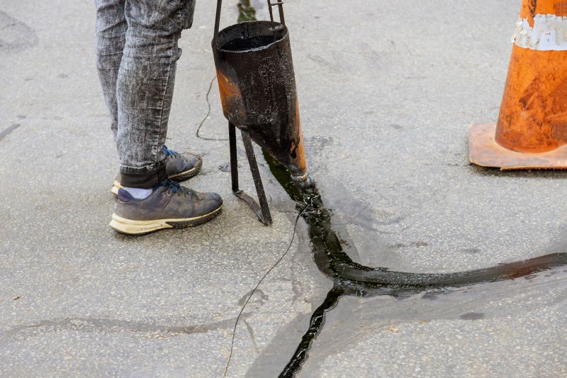 Hot Tar Driveway Sealing in Fort Collins, CO