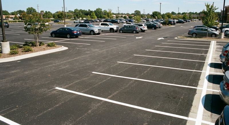 Parking Garage Striping in Alpharetta, GA