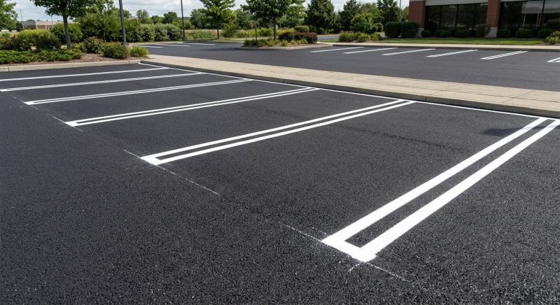 Parking Line Painting in Alpharetta, GA