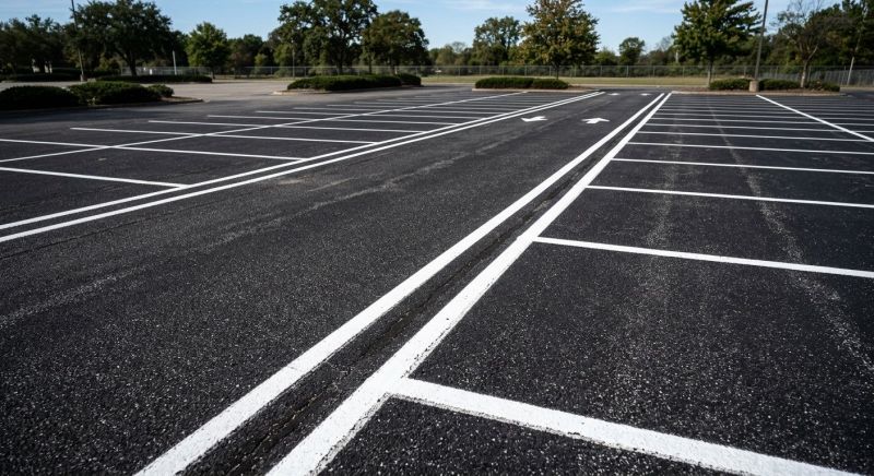 Parking Line Painting in Lawrenceville, GA