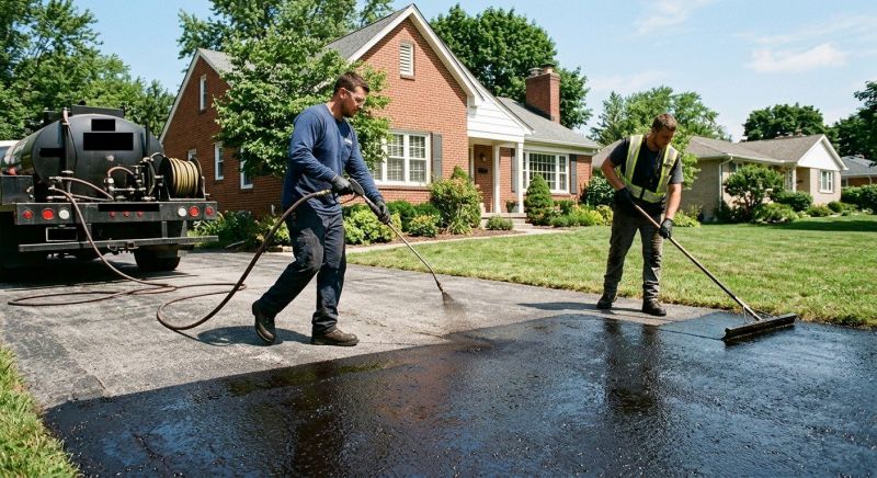 Residential Asphalt Sealing in Grand Rapids, MI