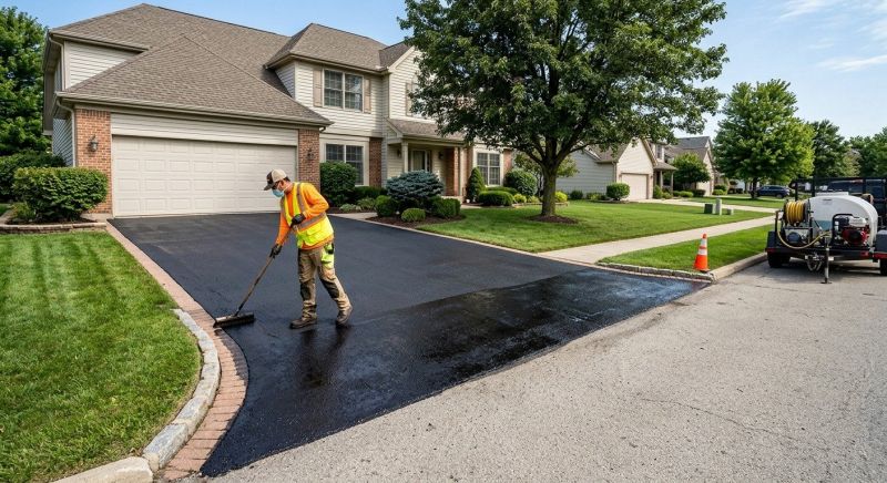 Residential Driveway Sealcoating in Sarasota, FL