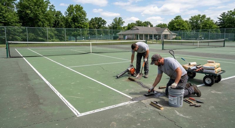 Sports Court Resurfacing in Grand Rapids, MI